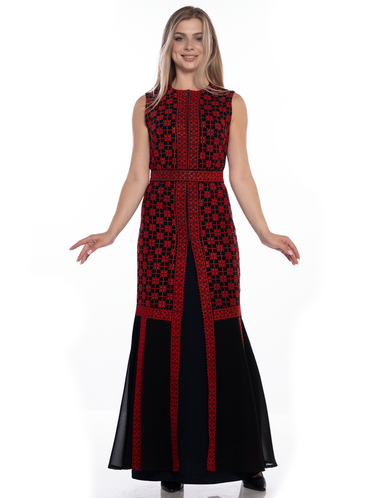 Embroidered bisht