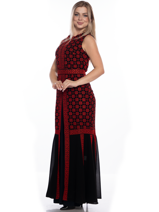 Embroidered bisht