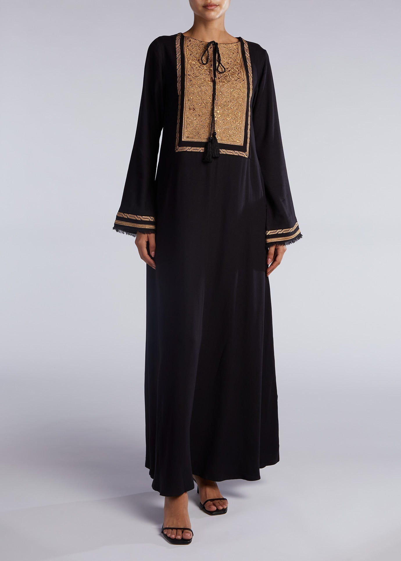 Patina Abaya Black - Final Sale