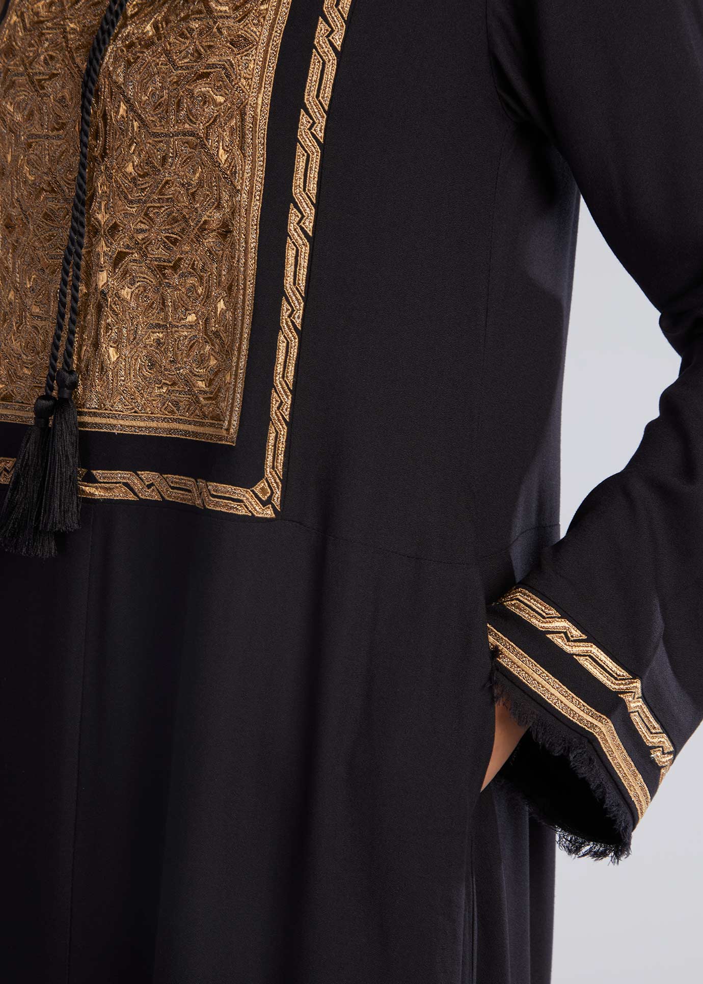 Patina Abaya Black - Final Sale