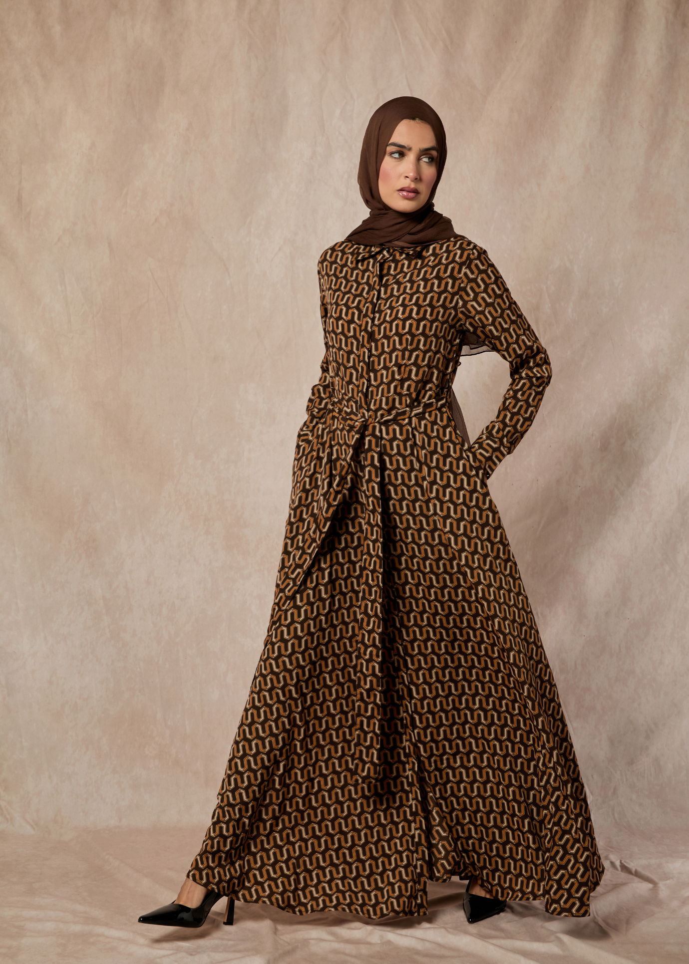Retro Print Maxi - Final Sale