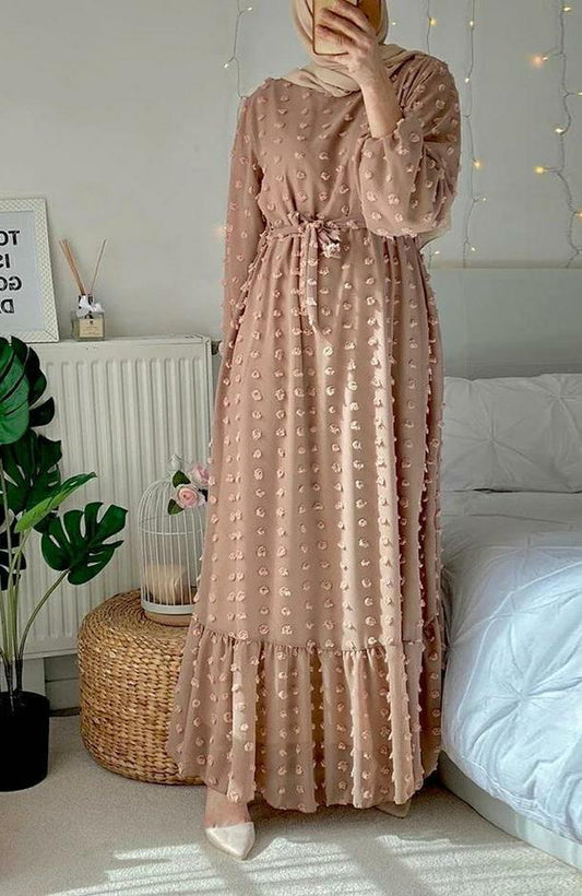 Pom Pom Maxi Dress