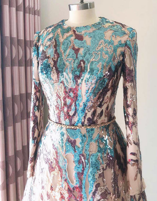 Ariel Sequin Gown