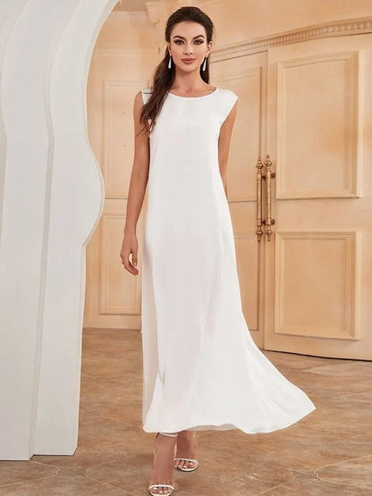 Satin Sleeveless Abaya Inner
