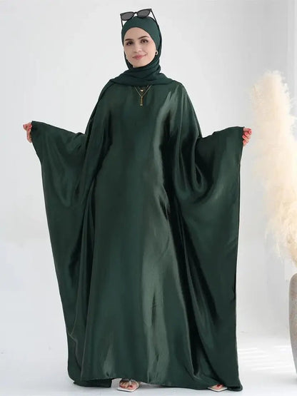 Zareen Glossy Batwing Abaya