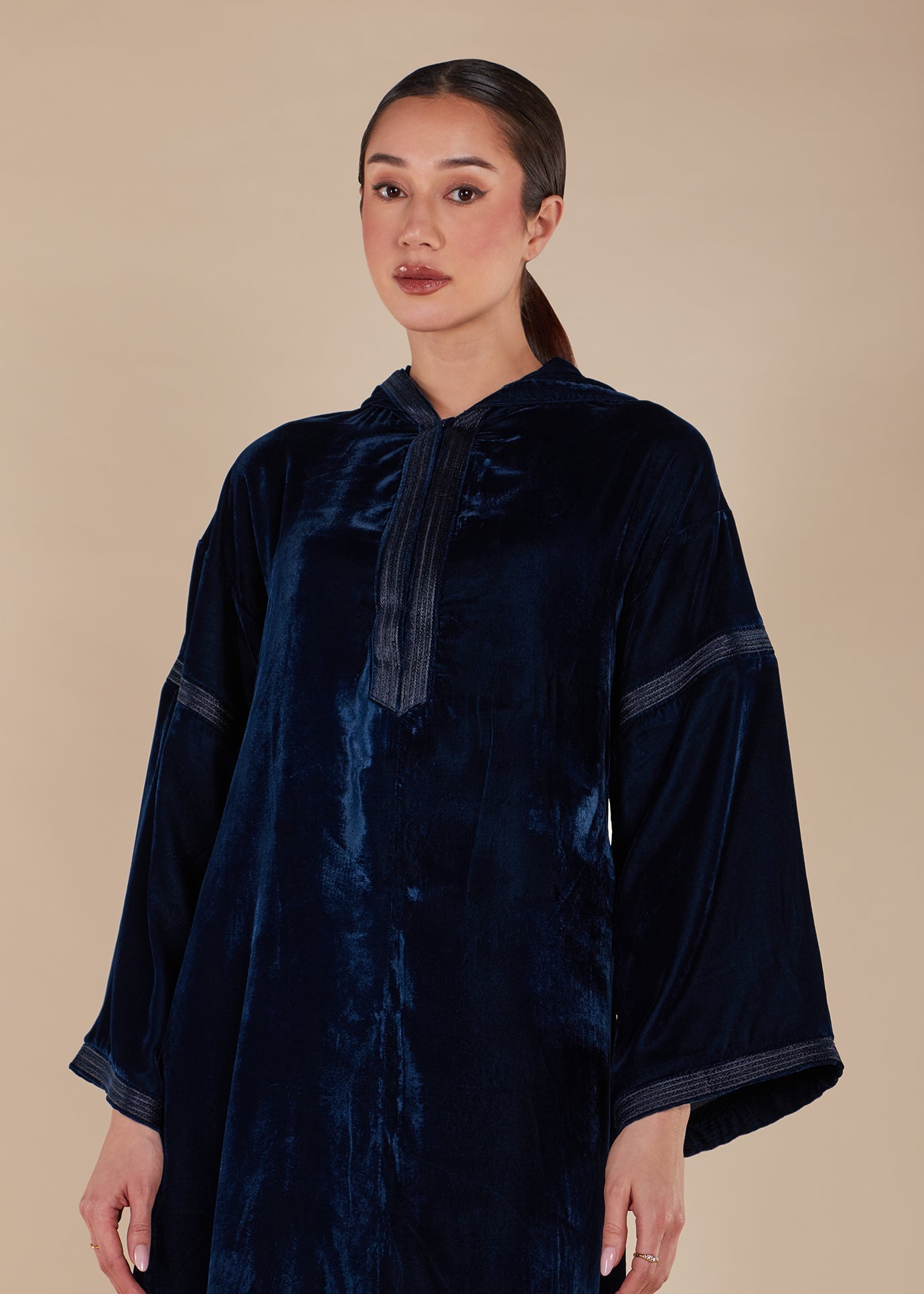 Maha Abaya Navy - Final Sale