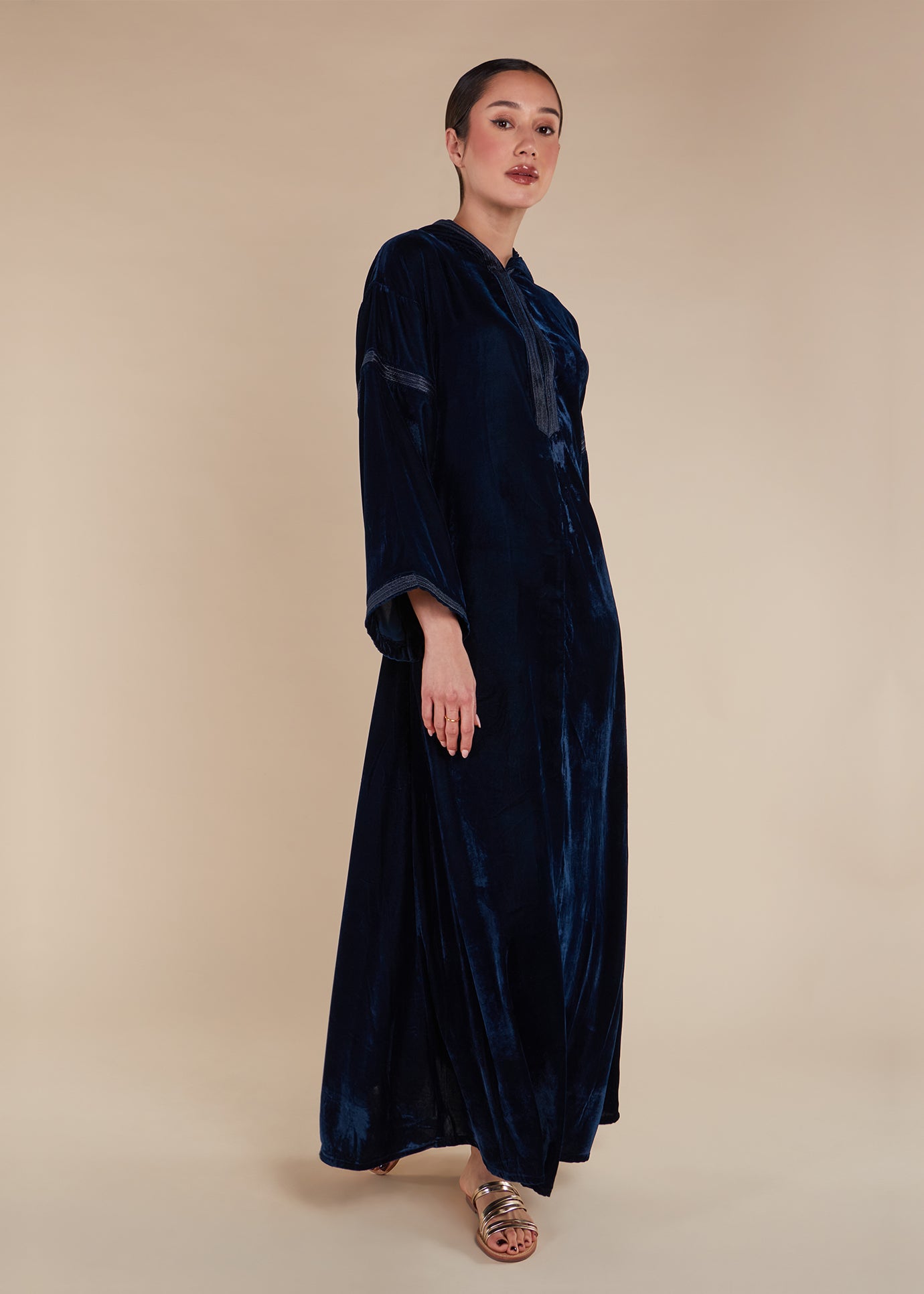 Maha Abaya Navy - Final Sale
