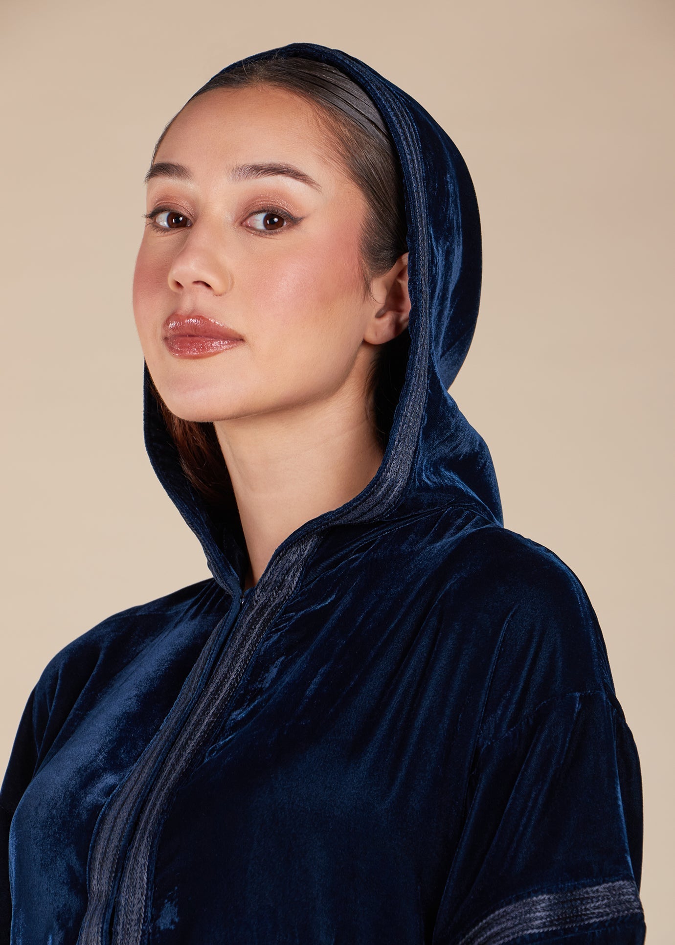 Maha Abaya Navy - Final Sale