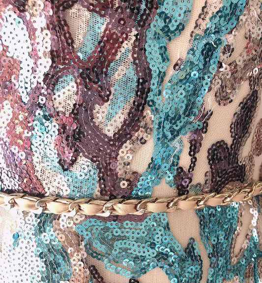 Ariel Sequin Gown