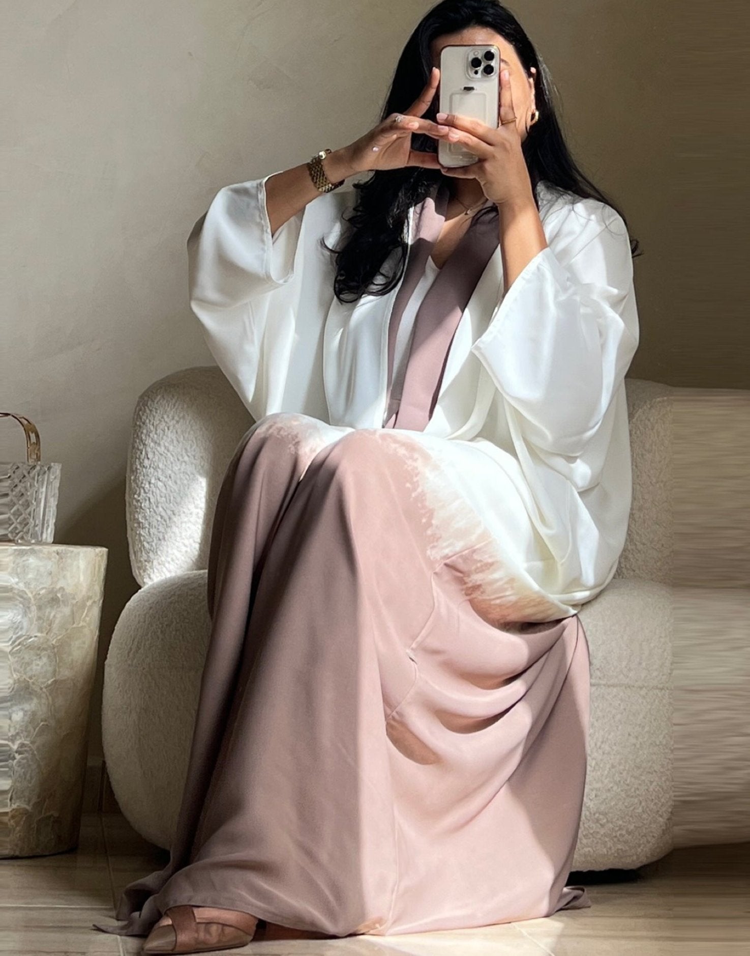 Roomi Ombre Abaya Set
