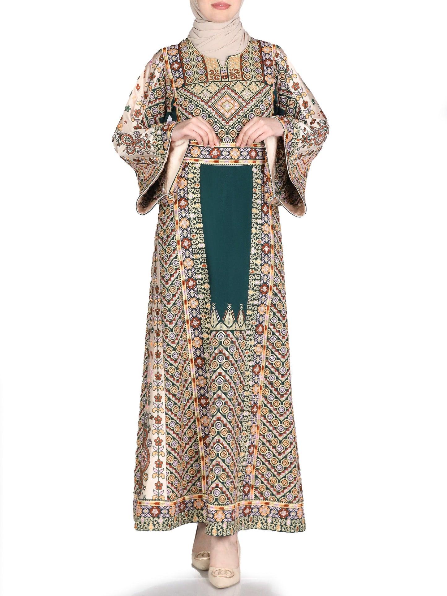 Embroidery thob