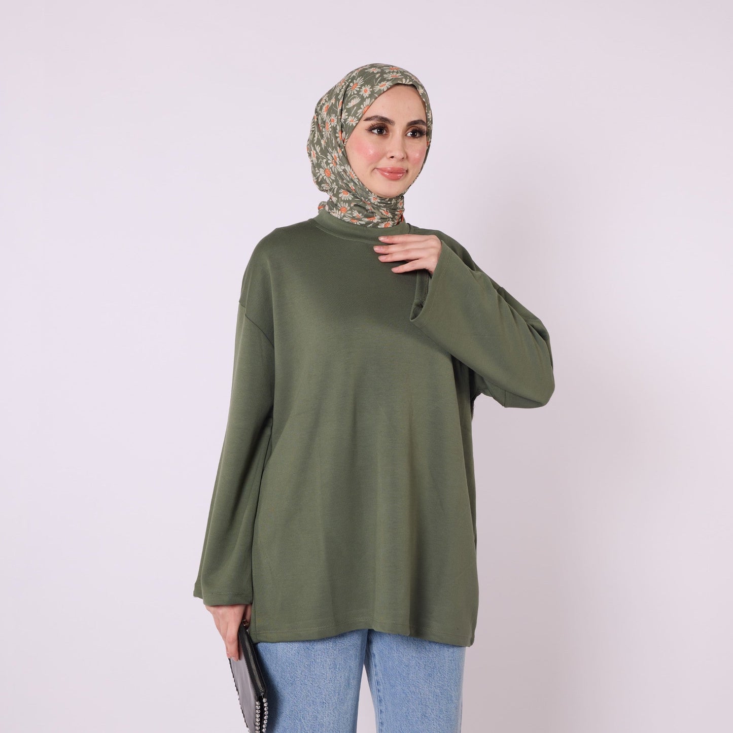 Easy Wear Basic Long Tunic