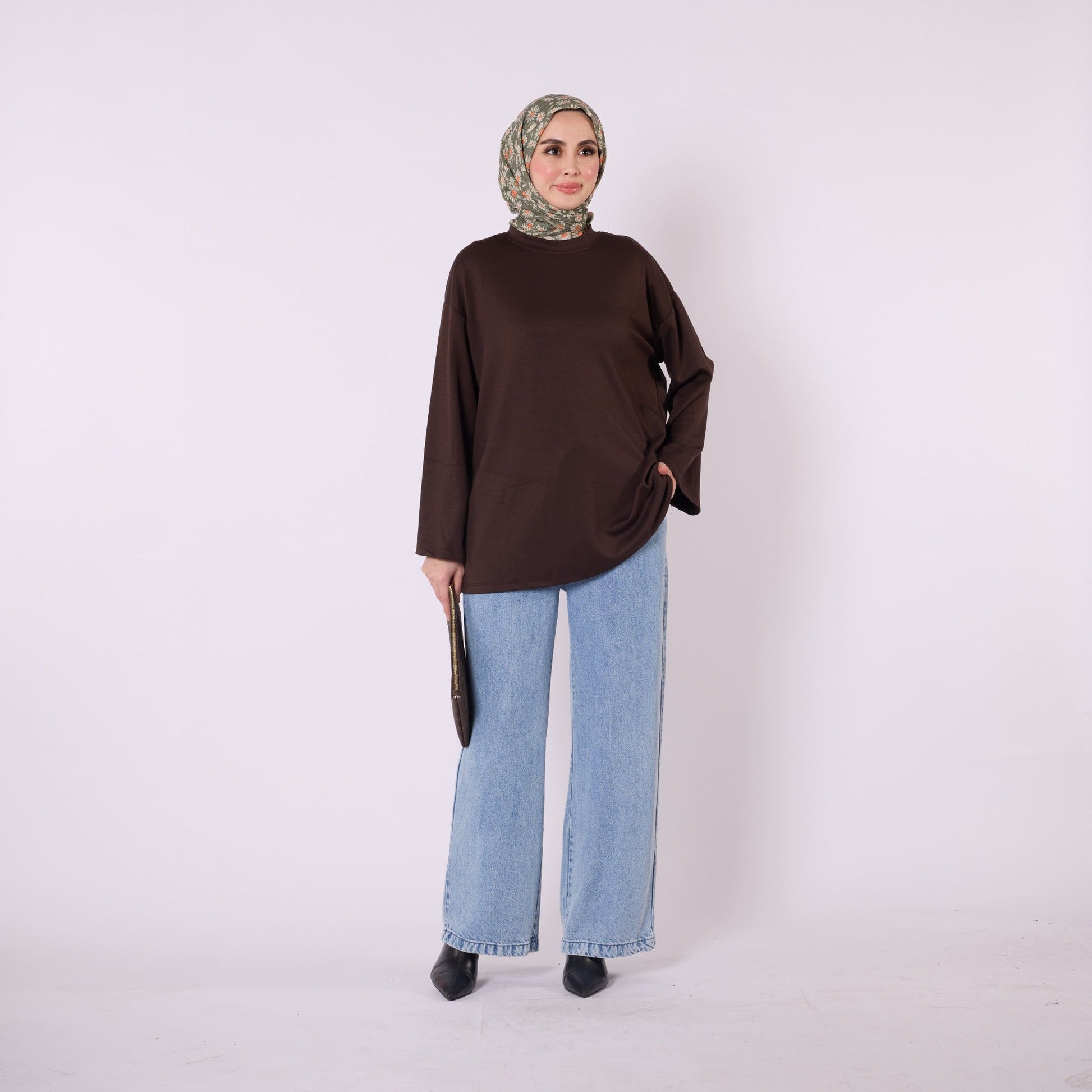 Easy Wear Basic Long Tunic