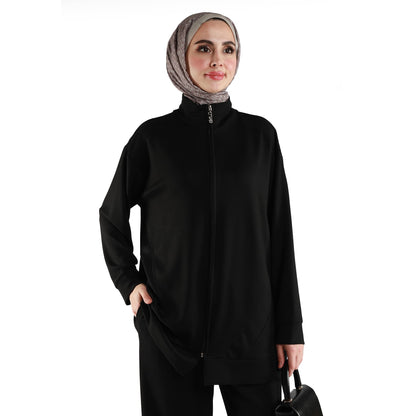 File Detailed Trouser Suit