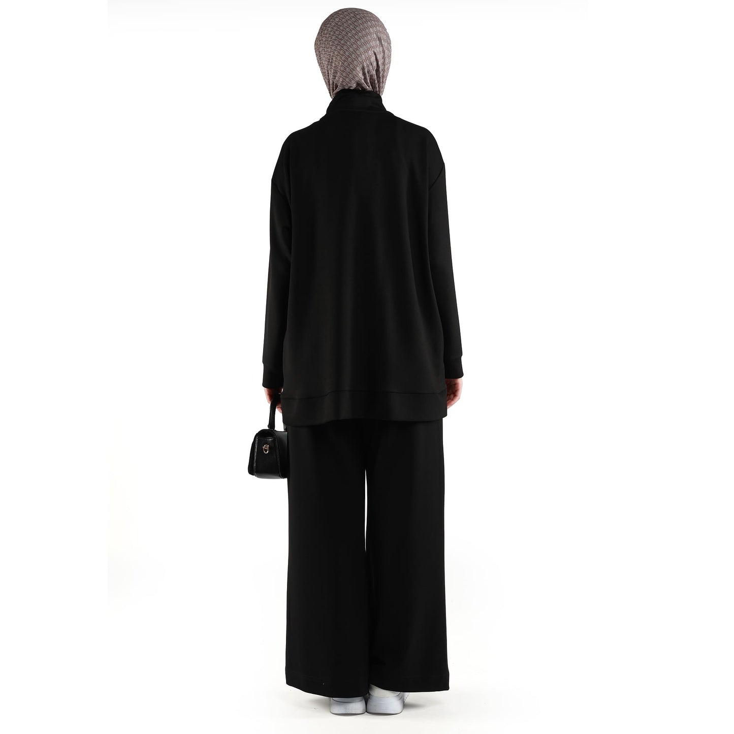 File Detailed Trouser Suit