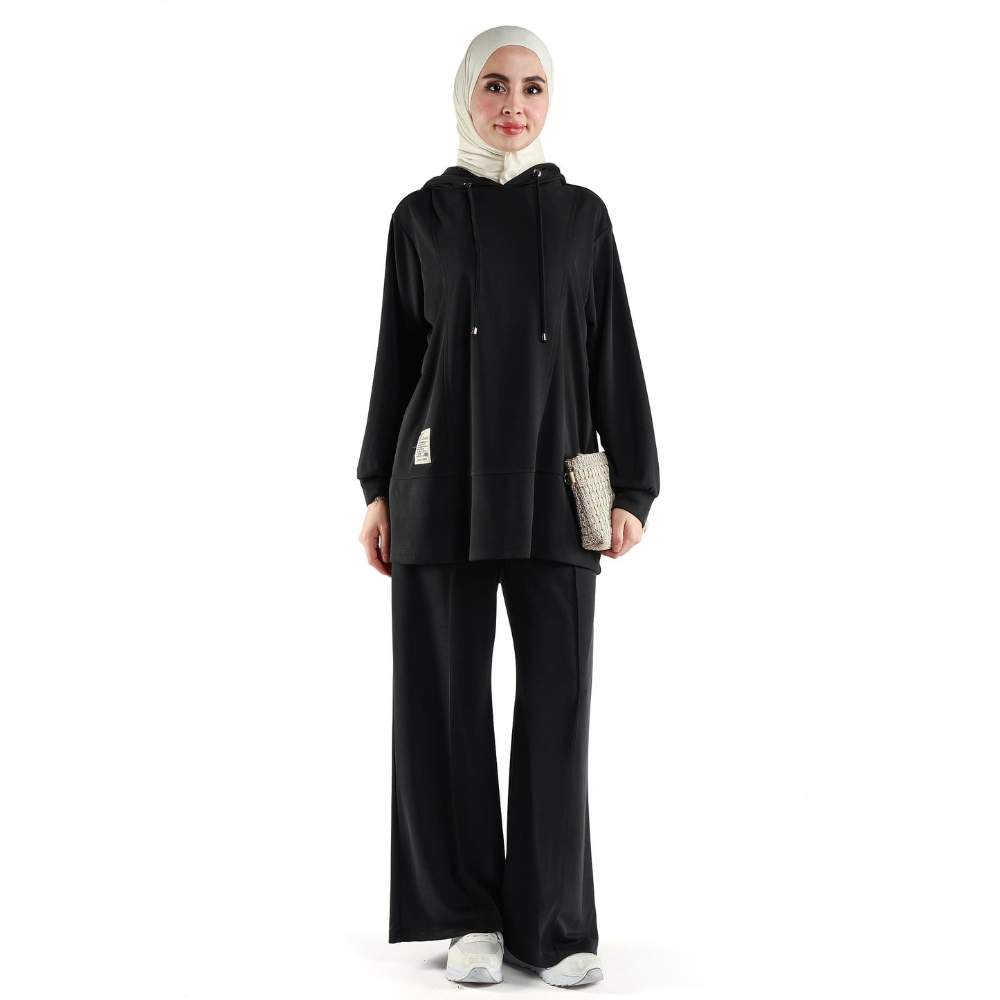 Loose Fit Hooded Pantsuit