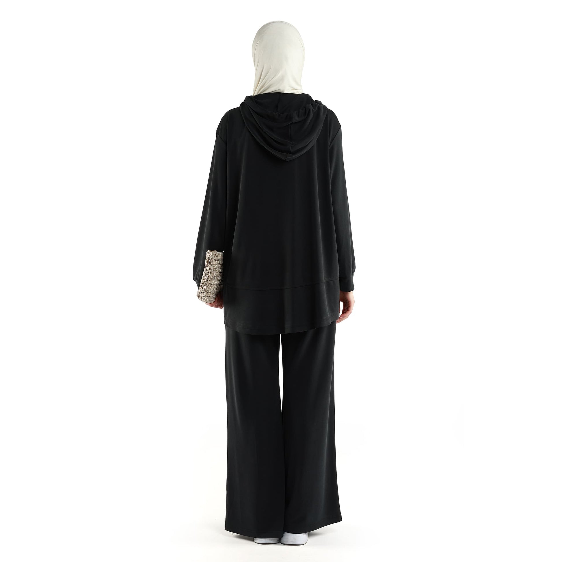Loose Fit Hooded Pantsuit
