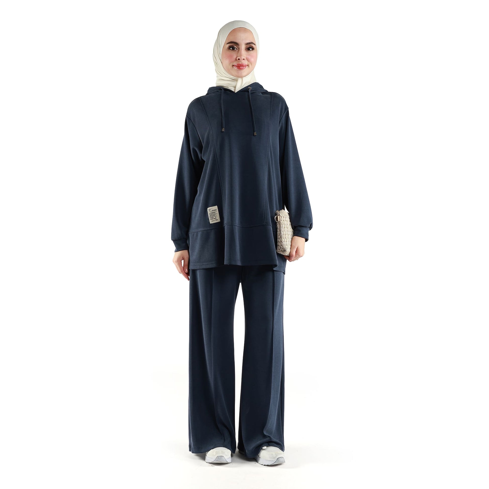 Loose Fit Hooded Pantsuit