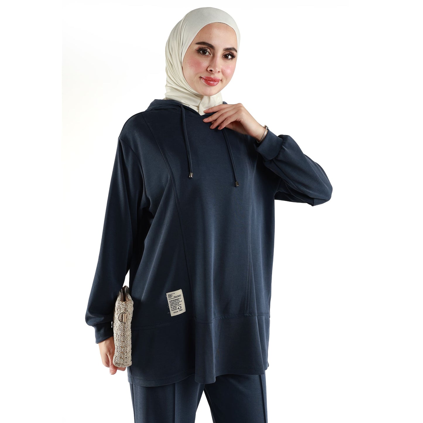 Loose Fit Hooded Pantsuit