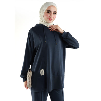 Loose Fit Hooded Pantsuit