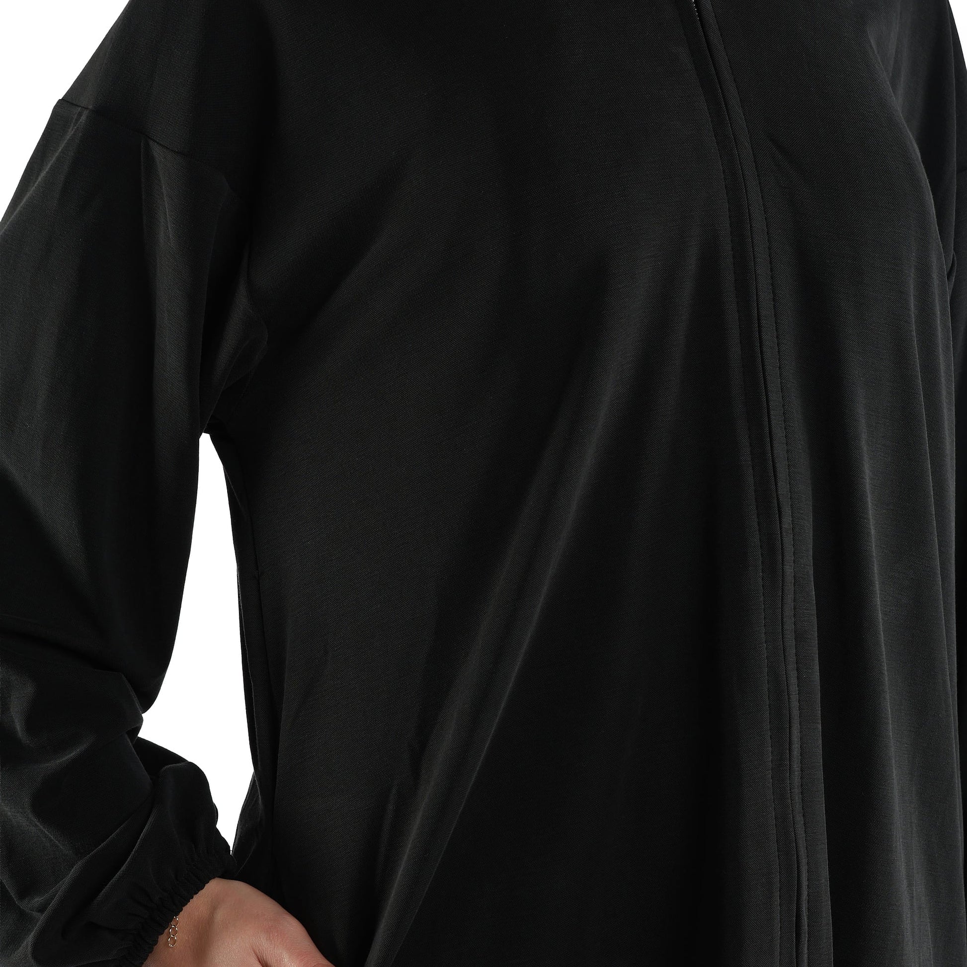 Polo Neck Zippered Comfortable Set