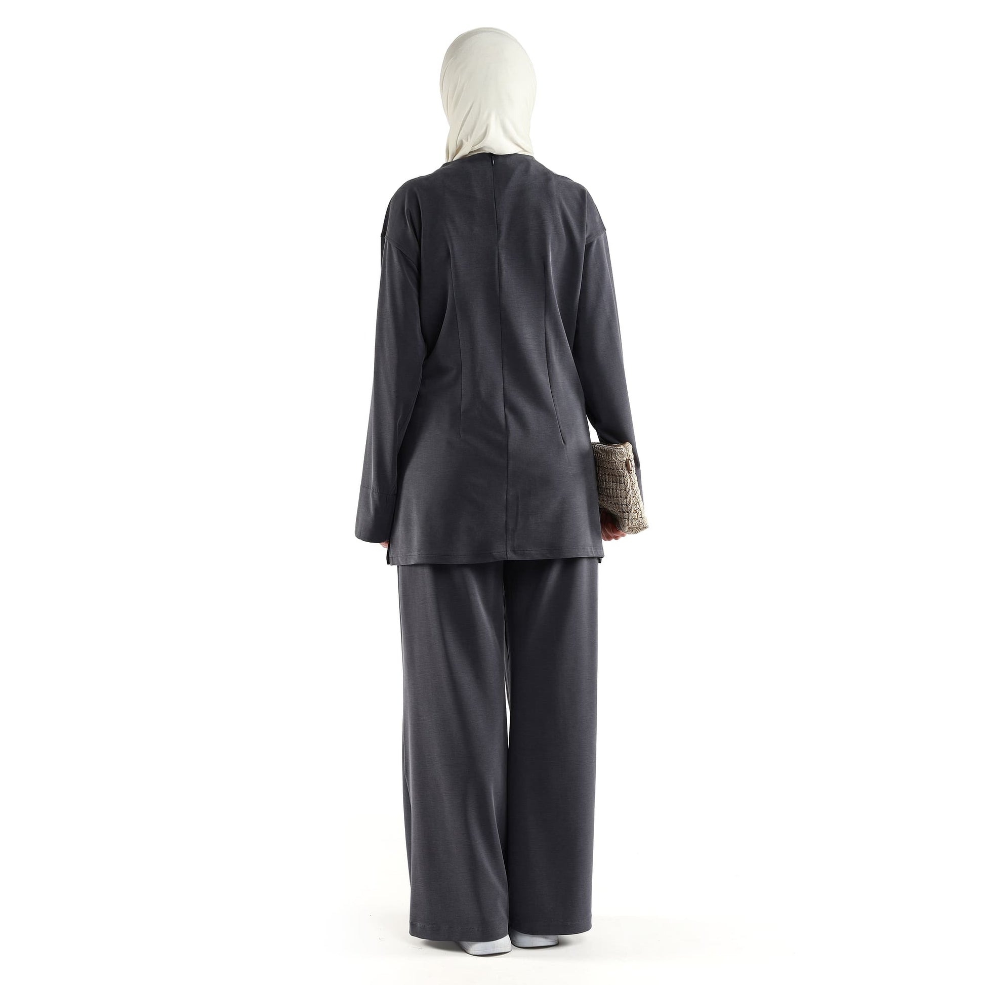 Judge Collar Pocket Detail Suit