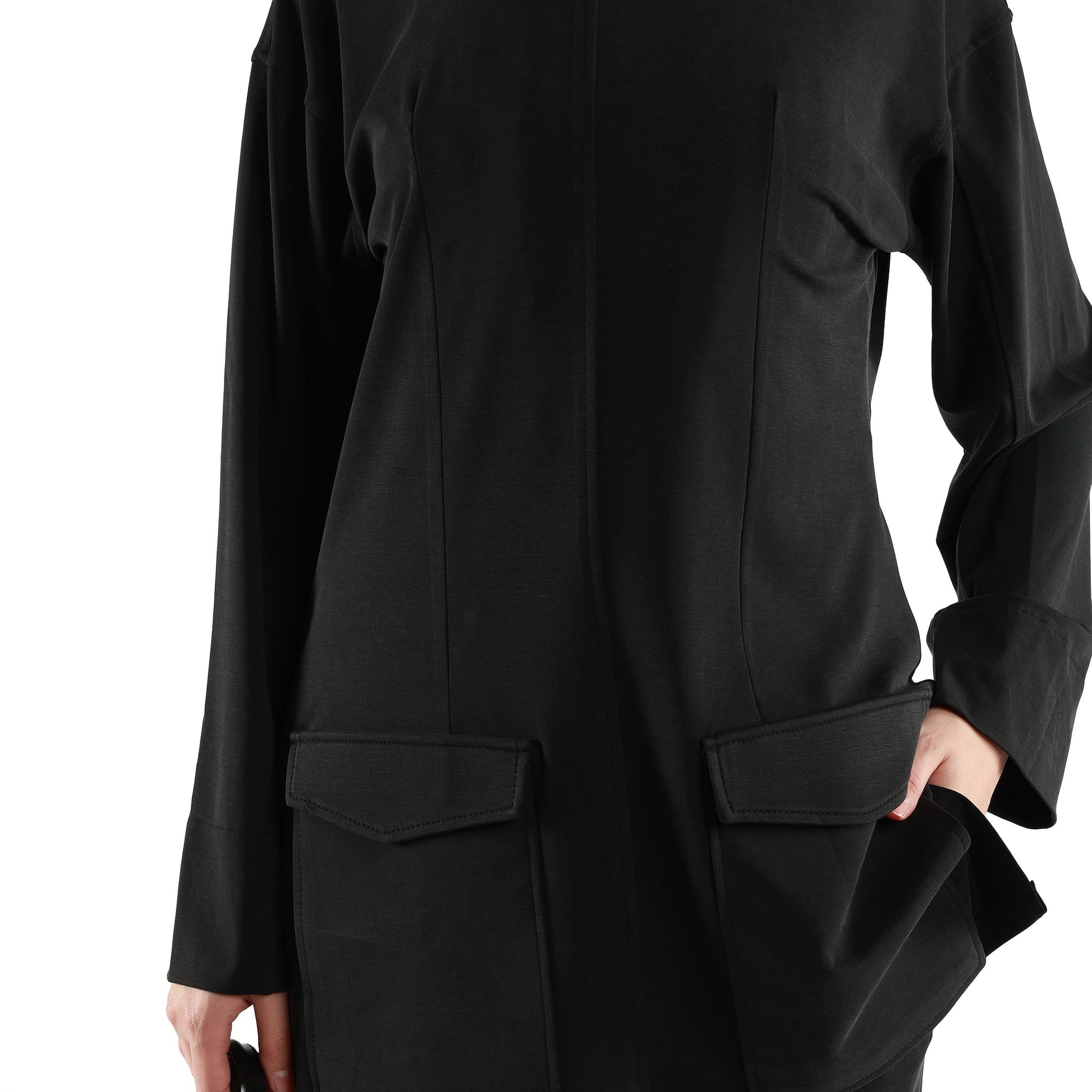 Judge Collar Pocket Detail Suit