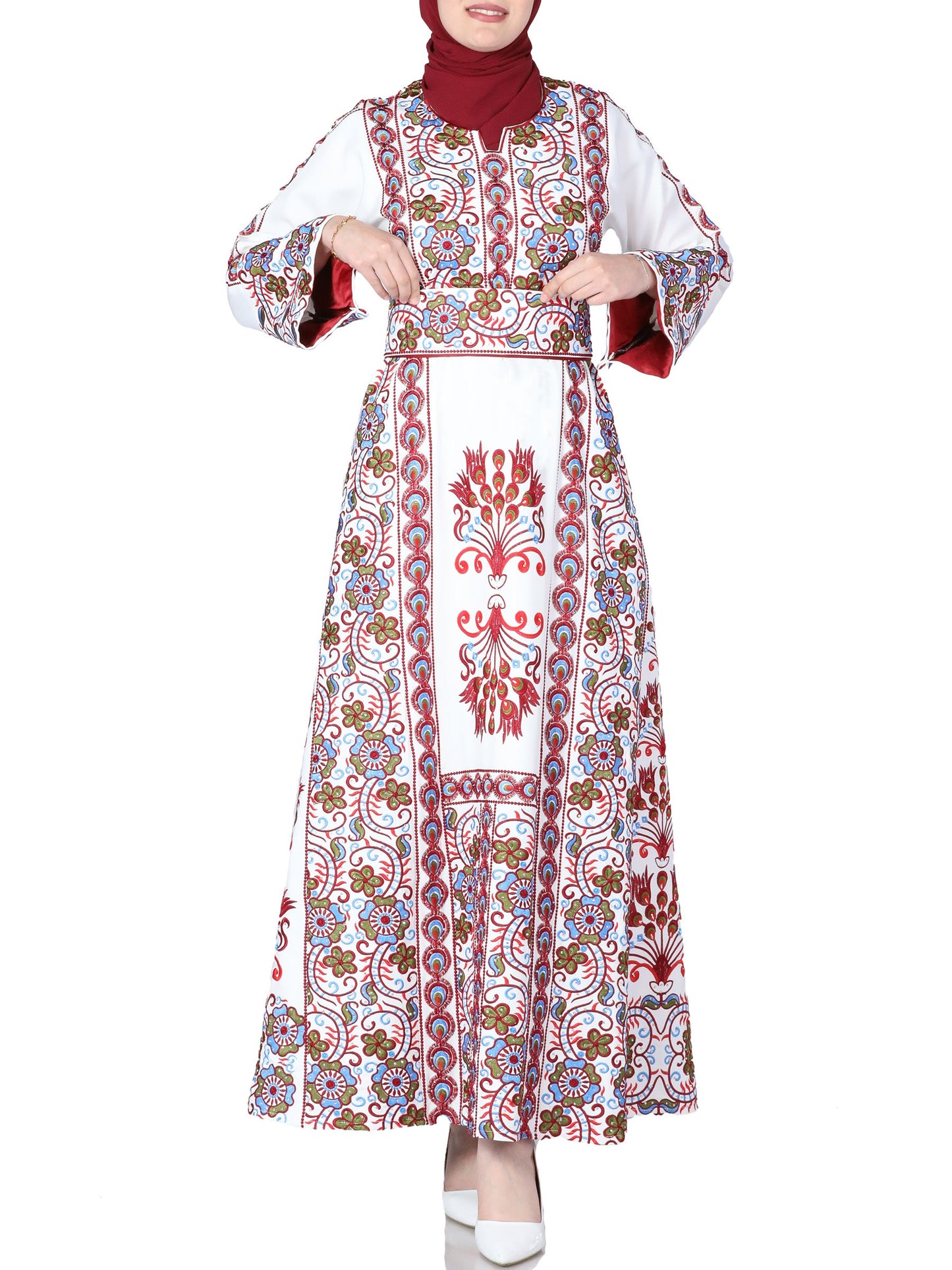 Embroidered thob