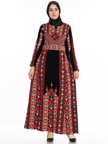 Embroidered thob