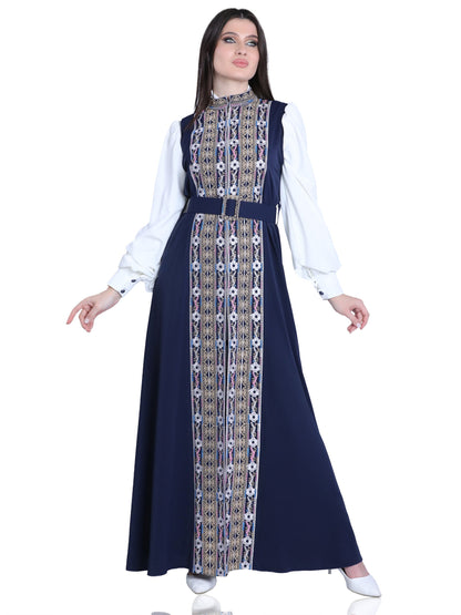 Embroidered bisht