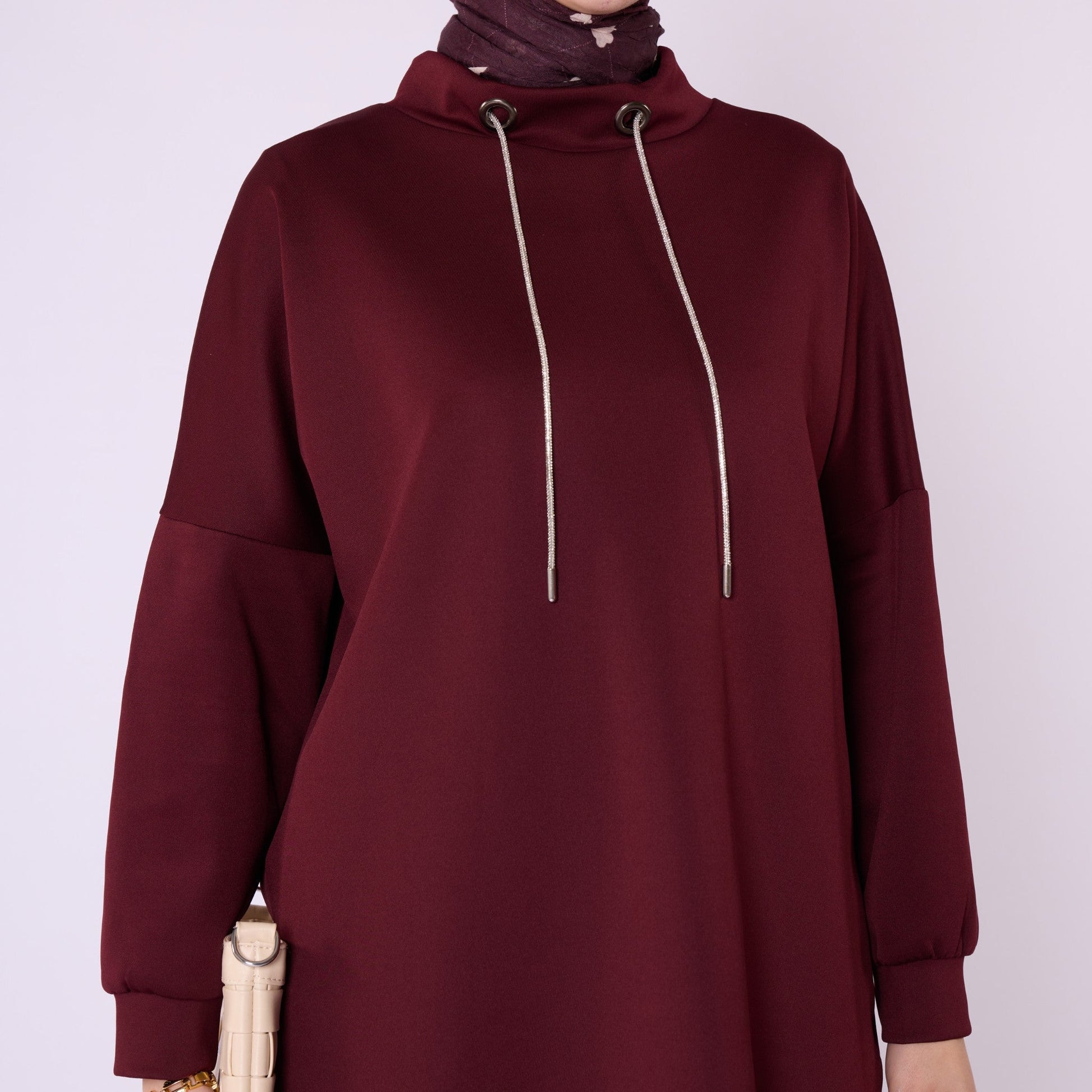 Low Collar Judge Collar Trouser Suit