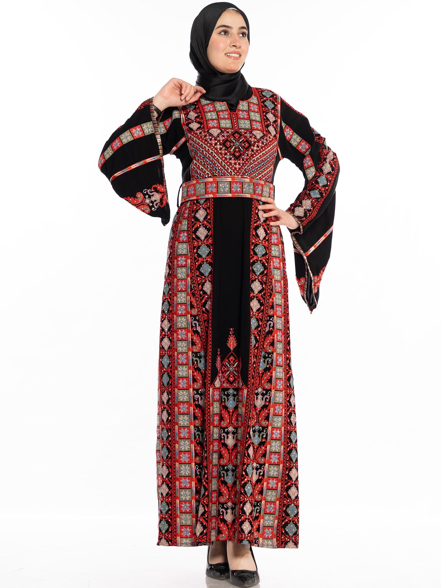 Embroidered thob