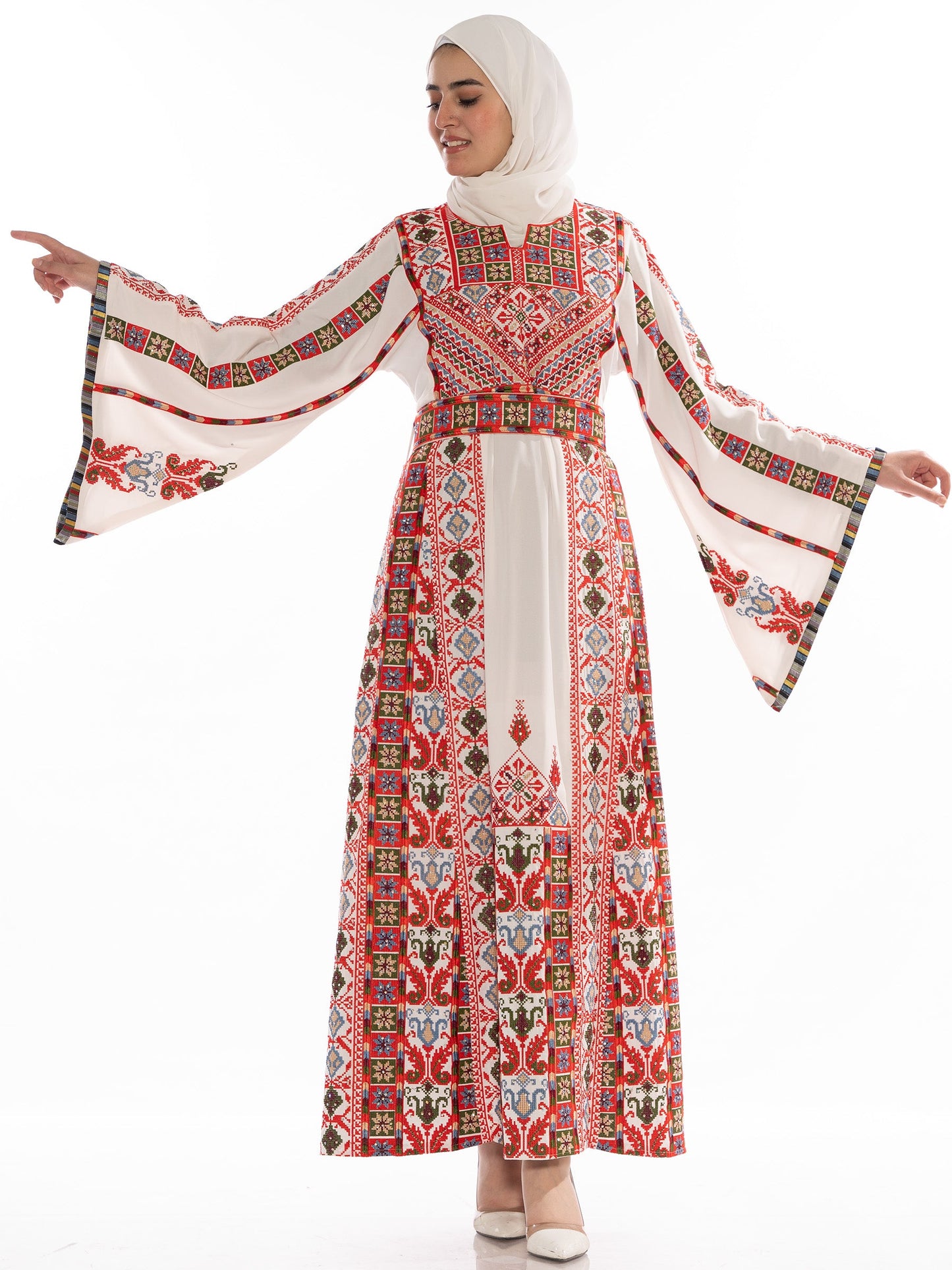 Embroidered thob