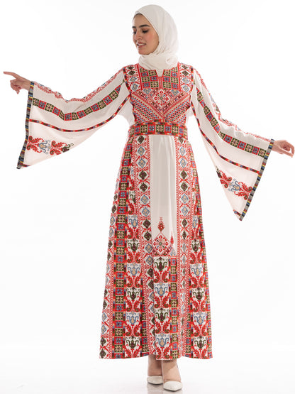 Embroidered thob