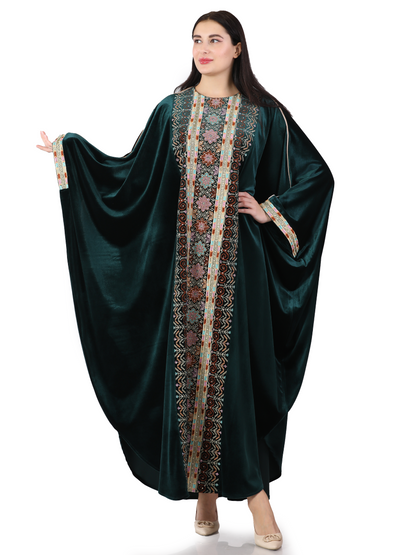 Embroidered bisht