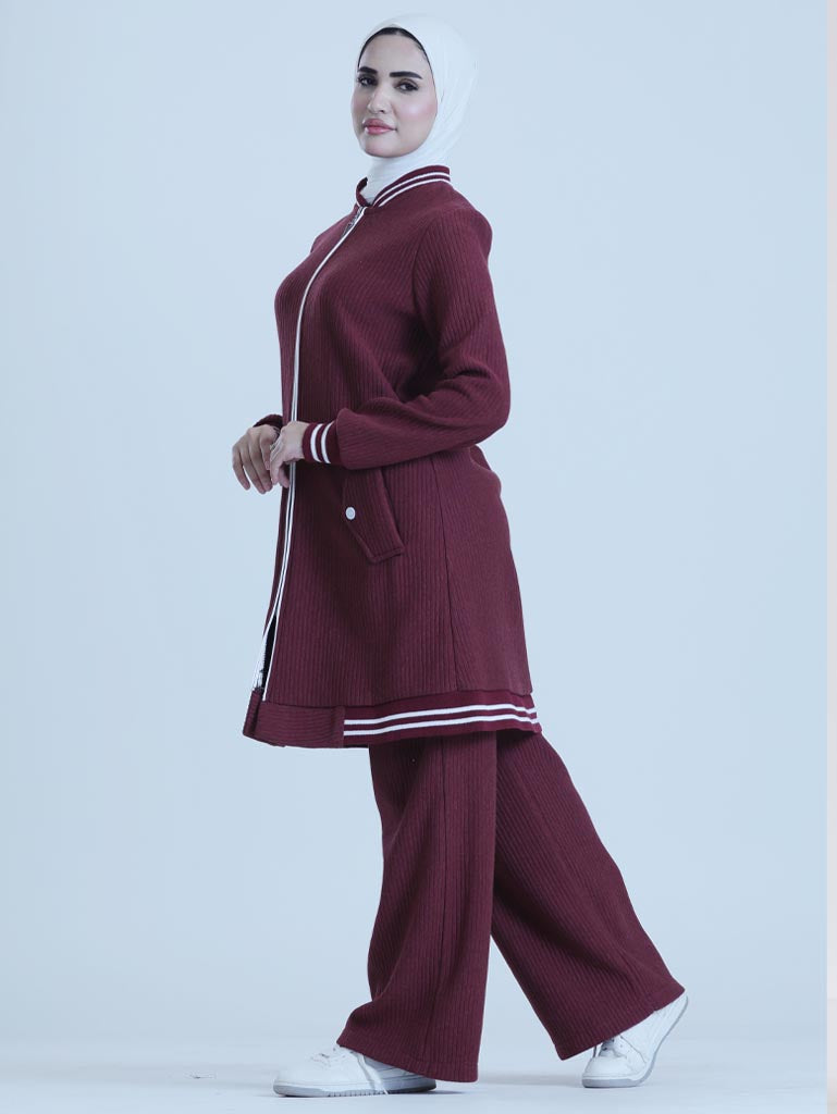 Women's long training suit