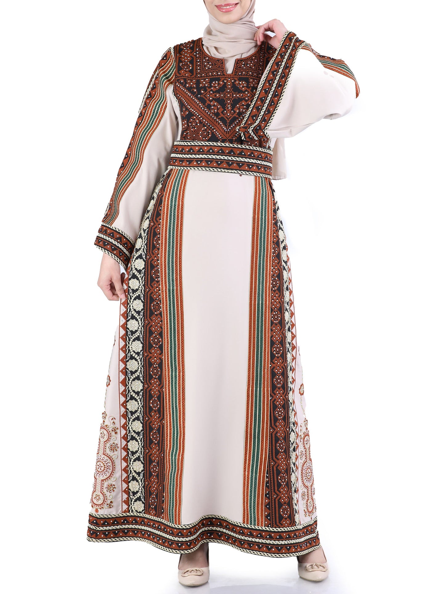 Embroidered thob