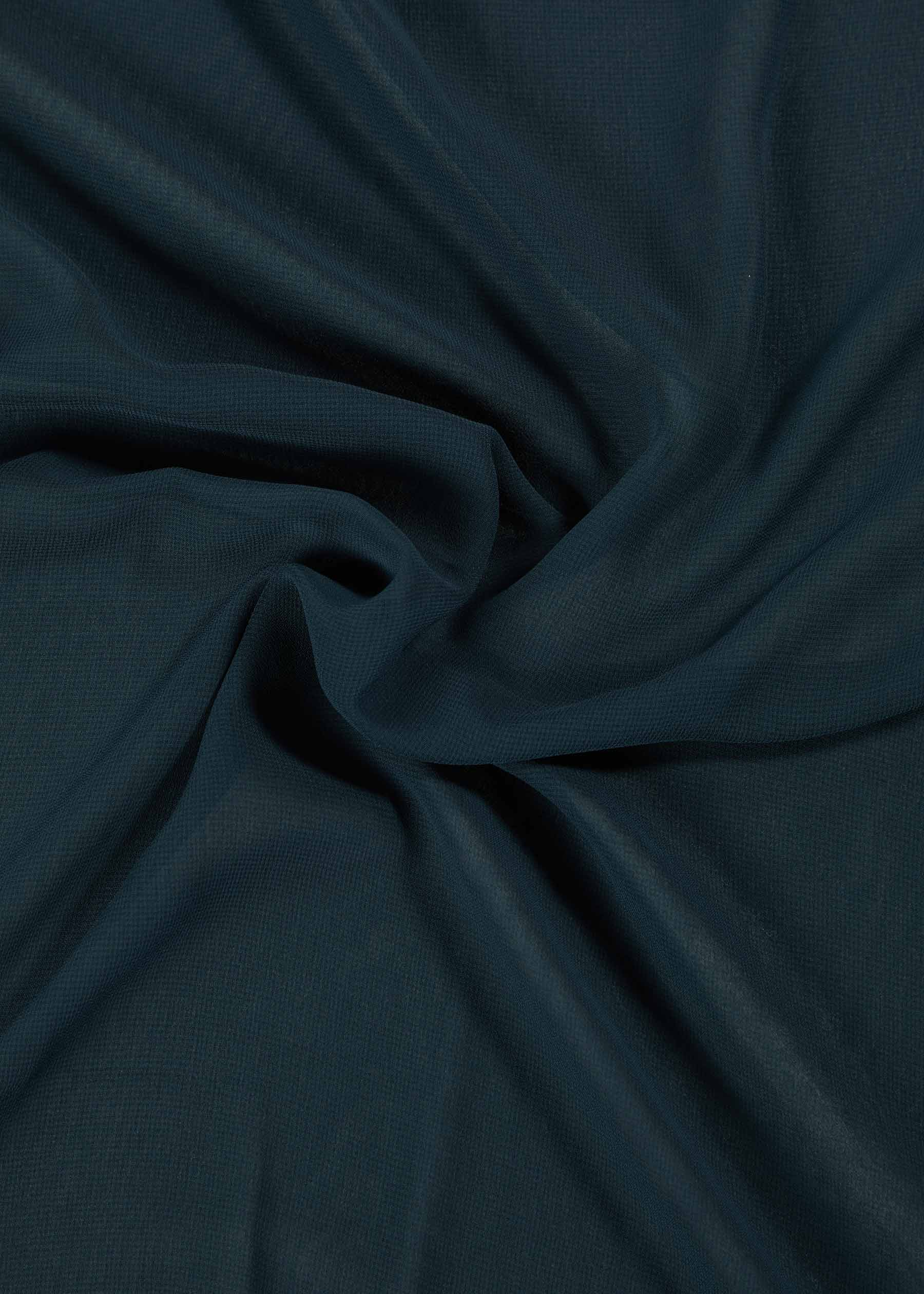 Chine Green Crepe Hijab