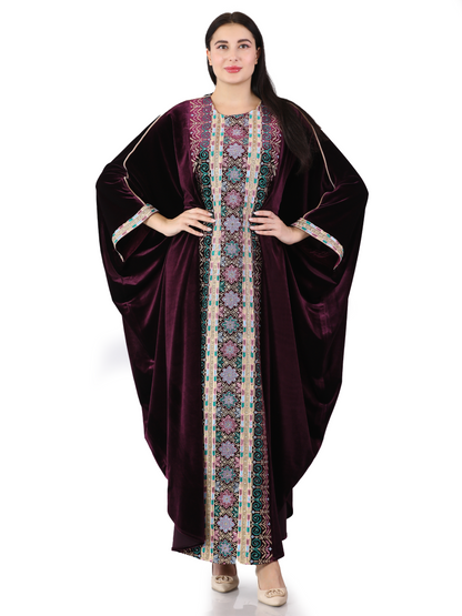 Embroidered bisht