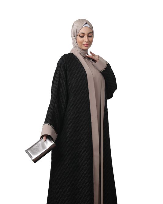 abaya is two pieces
