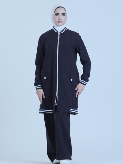 Women's long training suit