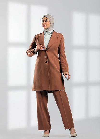 Two-piece formal Islamic suit
