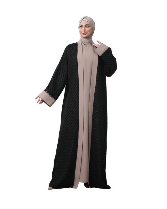 abaya is two pieces