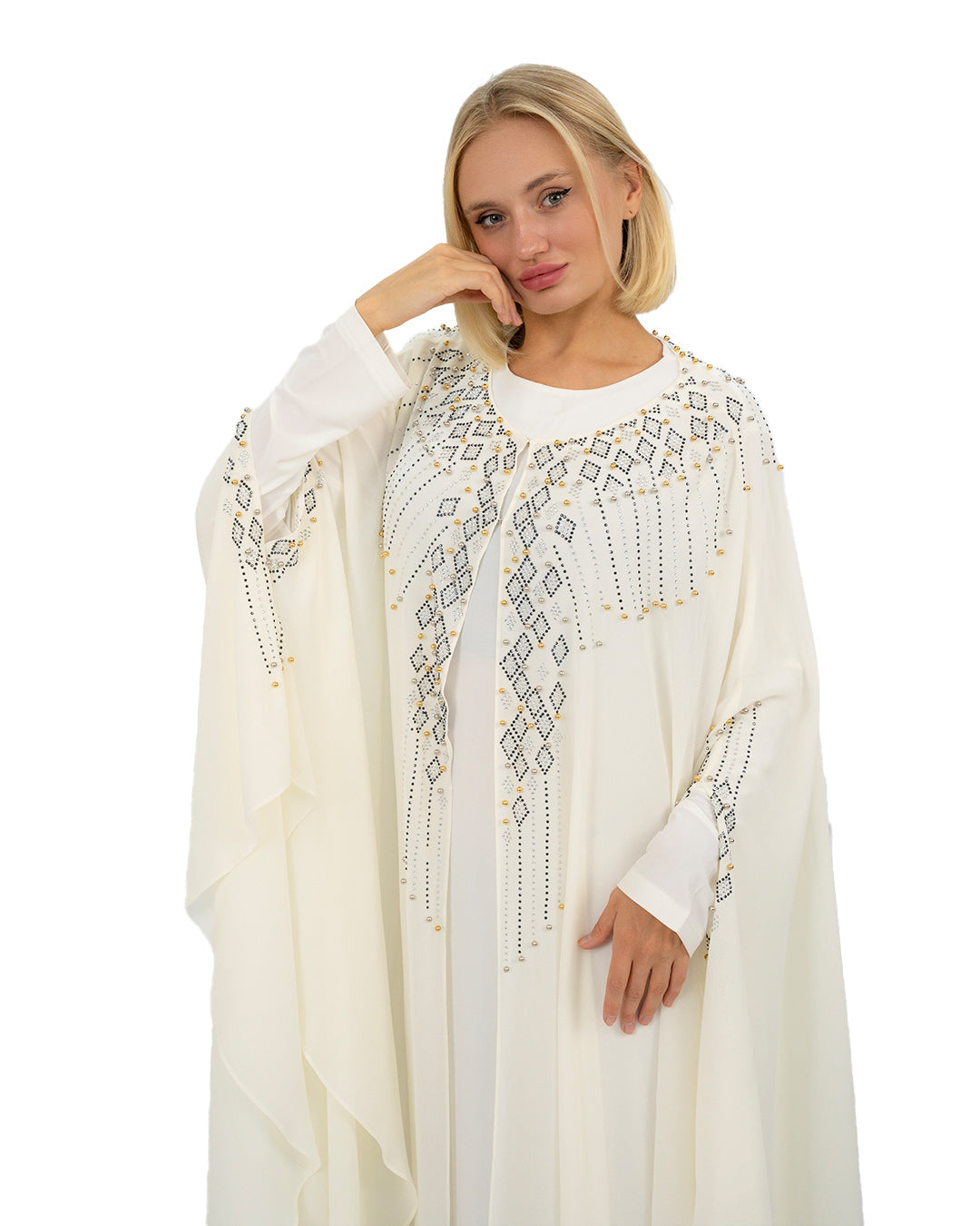 Beaded Bisht 2 pieces