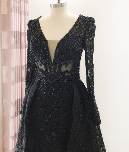 Rayna Beaded Lace Gown