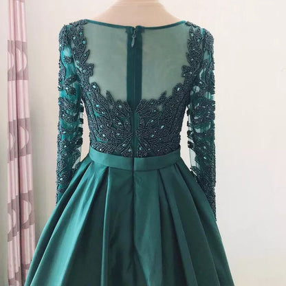 Noor-Beaded Evening Gown