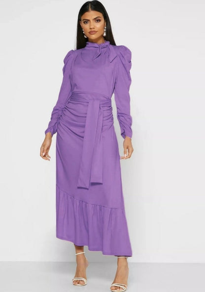 Julia Ruched Maxi Dress