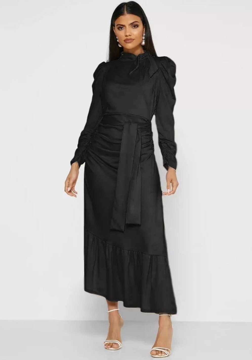 Julia Ruched Maxi Dress