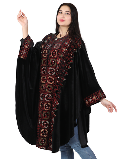 Embroidered bisht