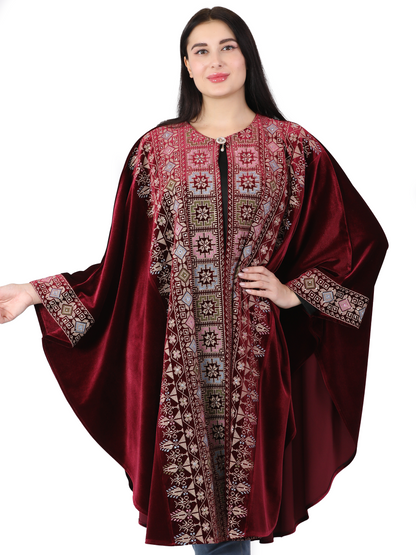 Embroidered bisht